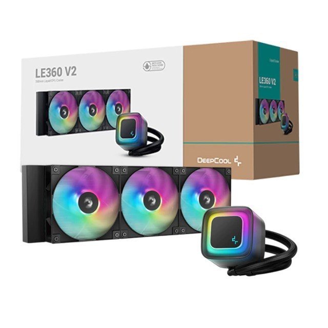 Watercooler Deepcool Le360 V2 Argb Preto 360mm 🛒