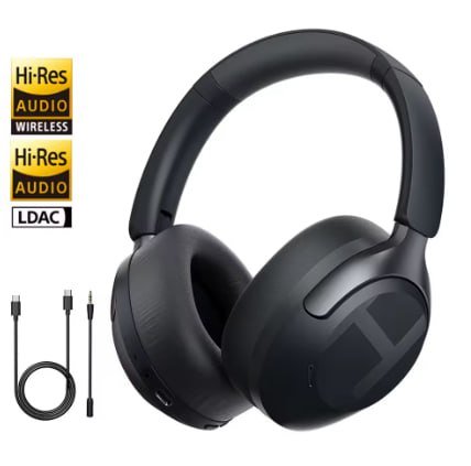 Headphone Haylou S40 Com Cancelamento de Ruído 50db ANC Áudio 3D LDAC Hi-Res Áudio Bluetooth 6.0 🎧