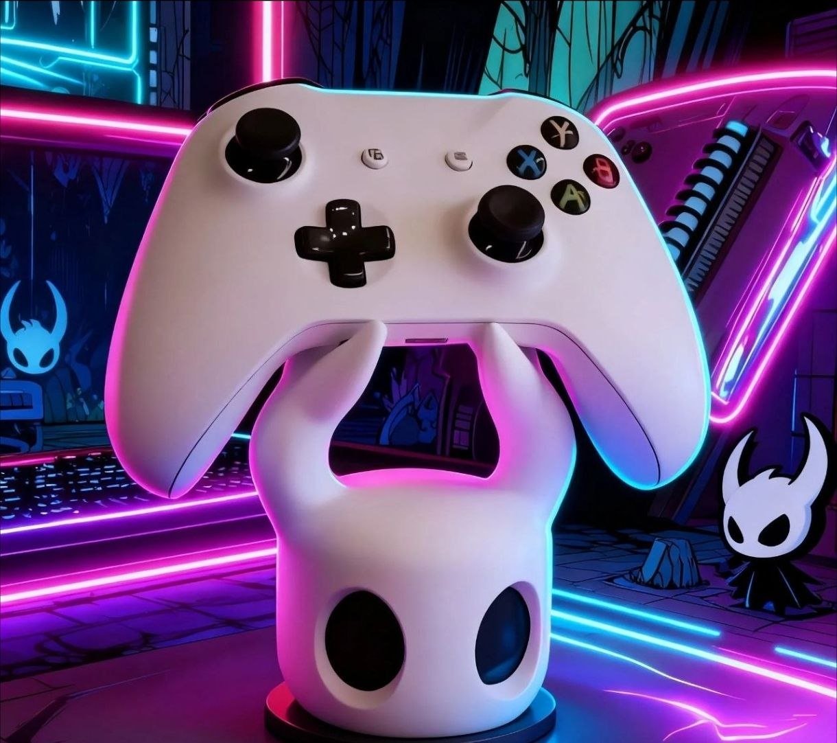 Suporte Controle Hollow Knight, PS4/PS5/Xbox/Switch 🎮