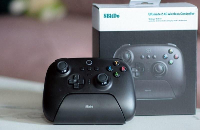 Controle 8BitDo Ultimate 2 Wireless com Dock TMR 🎮