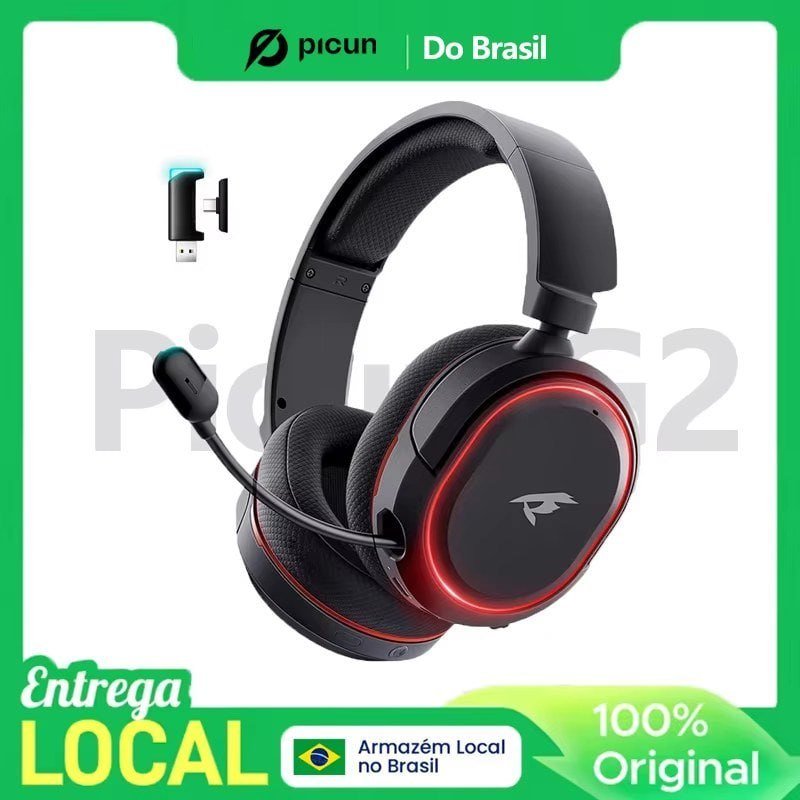 Headset sem fio Picun-G2 🎧