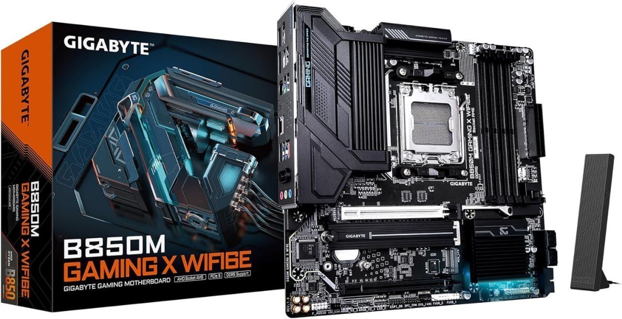 GIGABYTE Placa-mãe B850M Gaming X WIFI6E 🛒