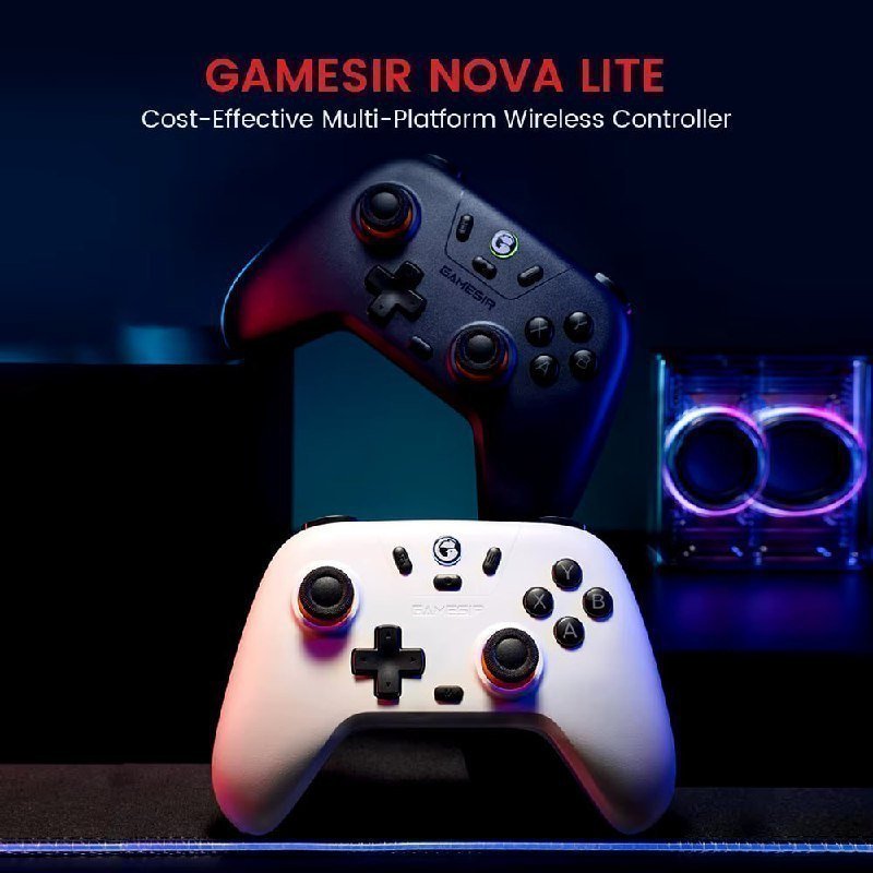 CONTROLE SEM FIO GAMESIR T4 NOVA LITE (Add 2 Unidades) 🎮
