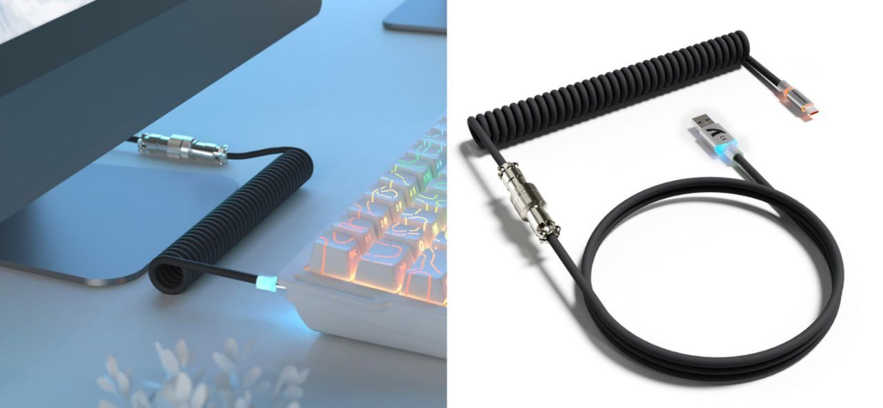 Cabo Coiled Attack Shark C01Ultra RGB 🛒