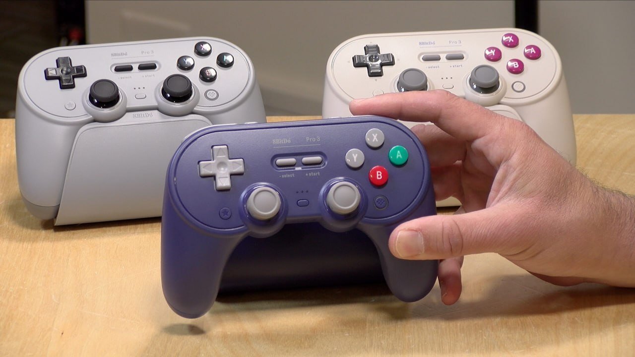 Controle Sem Fio 8BitDo Pro 3 com Dock 🎮