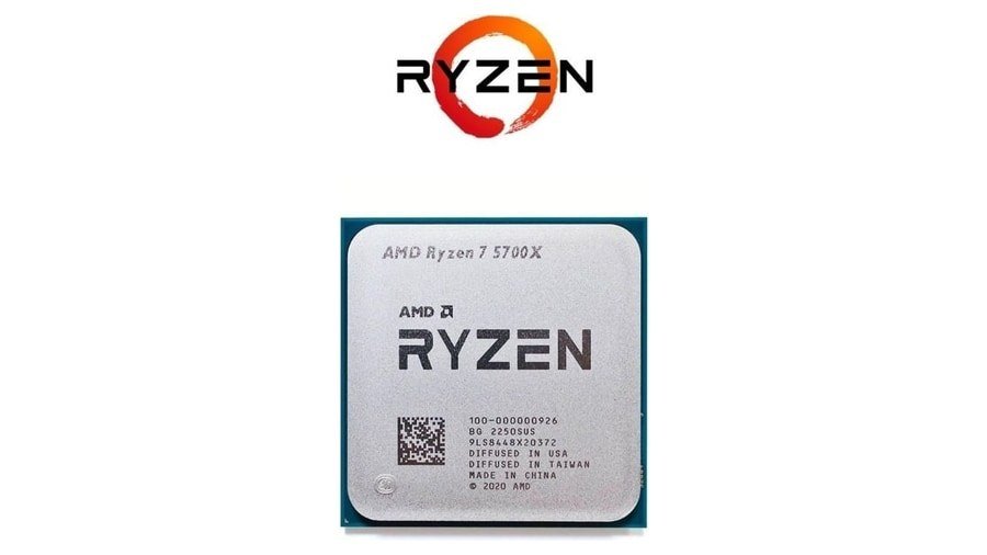 Processador Ryzen 7 5700X 3.4GHz (4.6GHz Max) Novo S/Caixa 🛒
