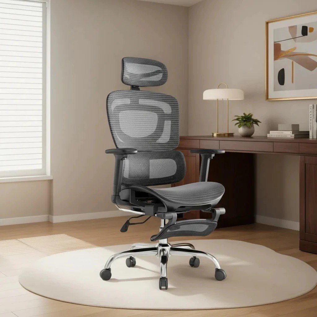 Cadeira De Escritório Ergonômica BT07 e WT07 Suporta até 200kg 🛒