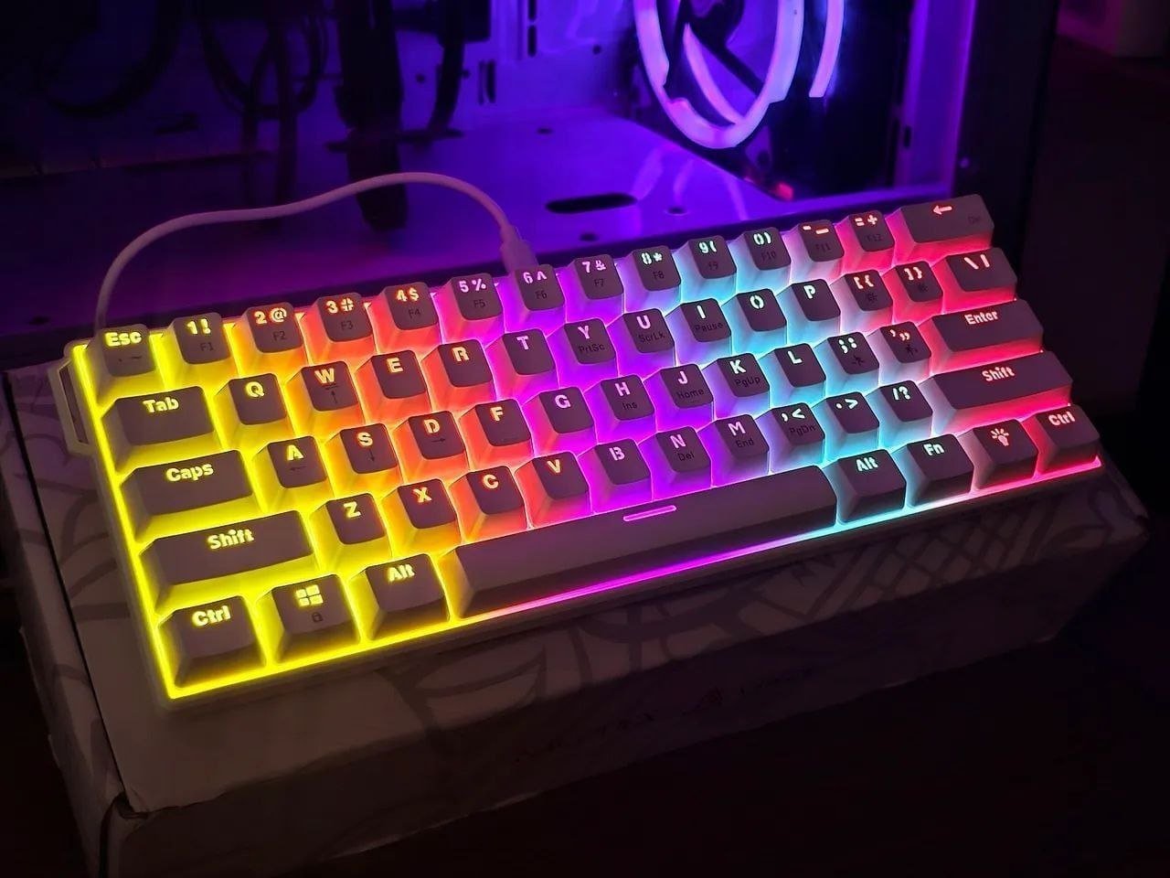 Teclado Mecanico Ajazz X Nacodex NK61, Switch Red ⌨️