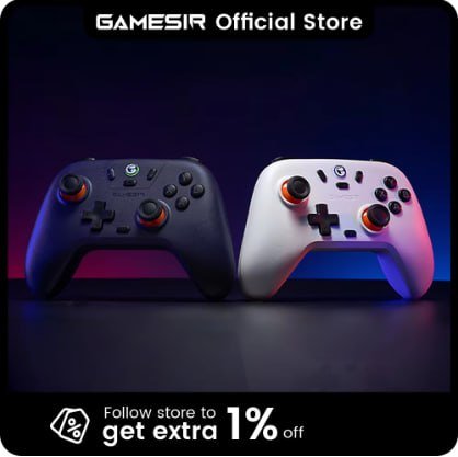 Controle sem fio GameSir Nova Lite 🛒