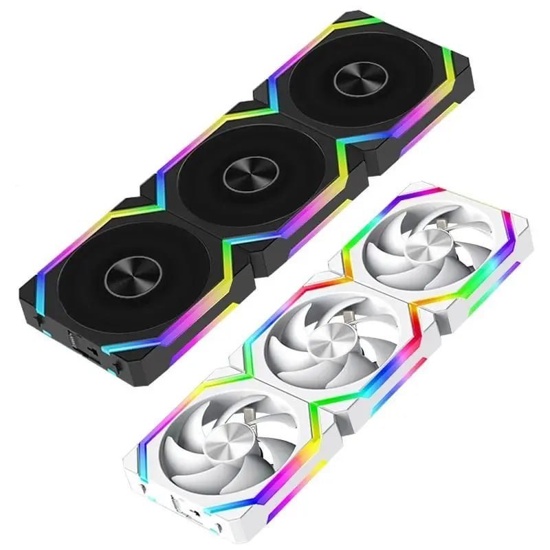 Kit 3 Fans Magnética UniFan Jumpeak CS120 aRGB 5v 🛒