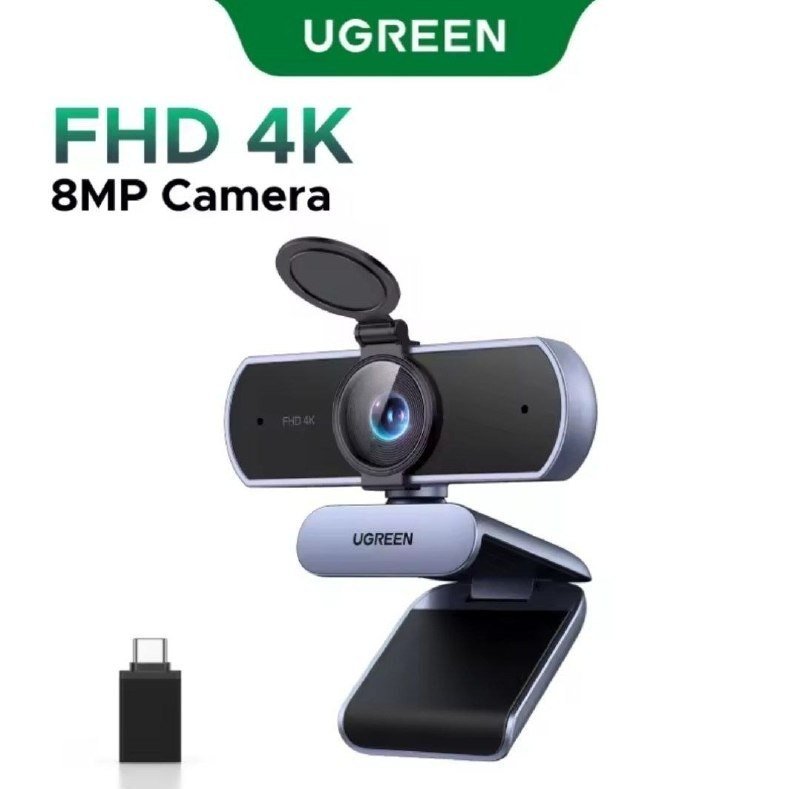 Webcam UGREEN 4K FHD 1080P 8MP 🛒