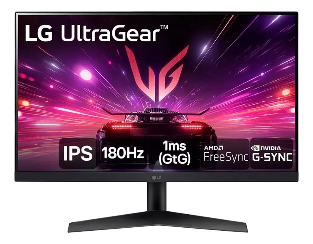 Monitor Gamer LG 24GS60F-B FHD 23,8" UltraGear IPS 180Hz 🎮