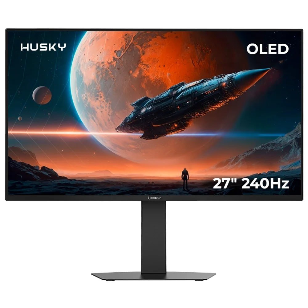 Monitor Gamer Husky Boreal OLED 27" QHD 240Hz RGB 🛒