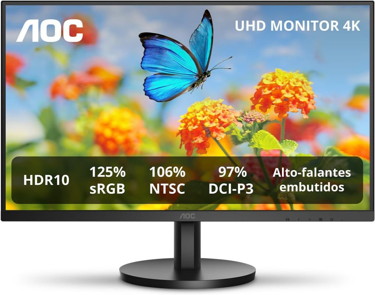 Monitor AOC 27" 4K IPS 🛒