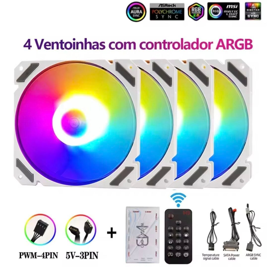 Wovibo KIT FANS COM CONTROLADORA 🛒