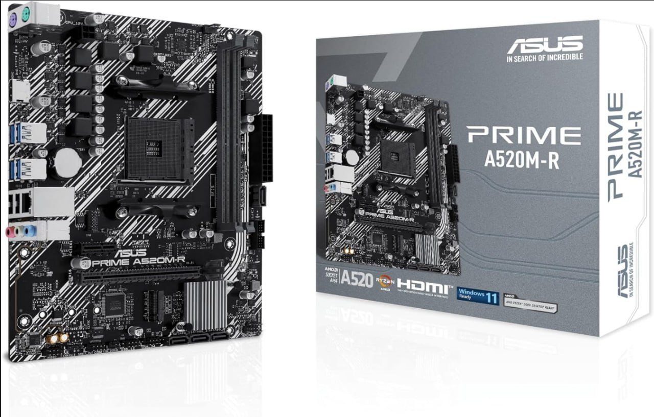 PLACA MAE (AMD) ASUS PRIME A520M-R DDR4 AM4 🛒