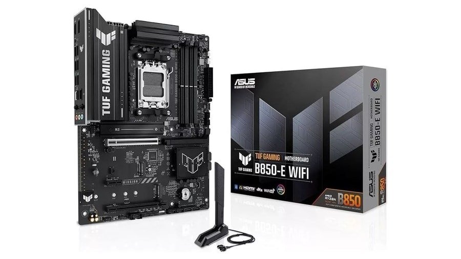 Placa-mãe Asus Tuf Gaming B850-E WIFI DDR5 DisplayPort, HDMI™, USB 🛒