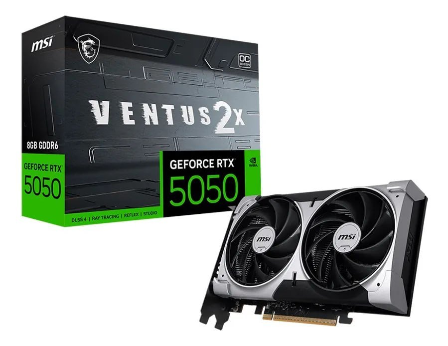 MSI NVIDIA VENTUS OC 2X RTX 3050 8GB GDDR6 128B 🛒