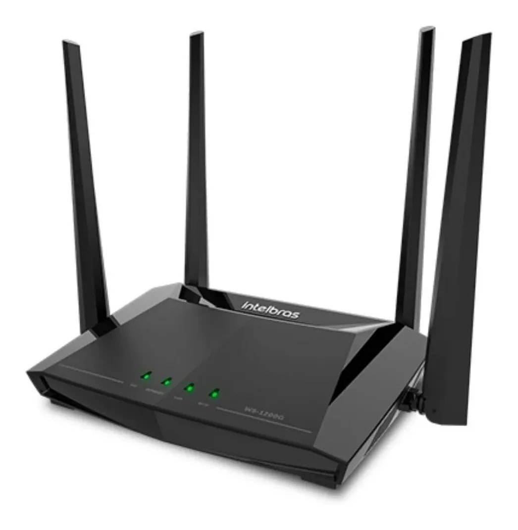 Roteador Dual Band Wifi W5 1200g 4 Antenas Intelbras 🛒