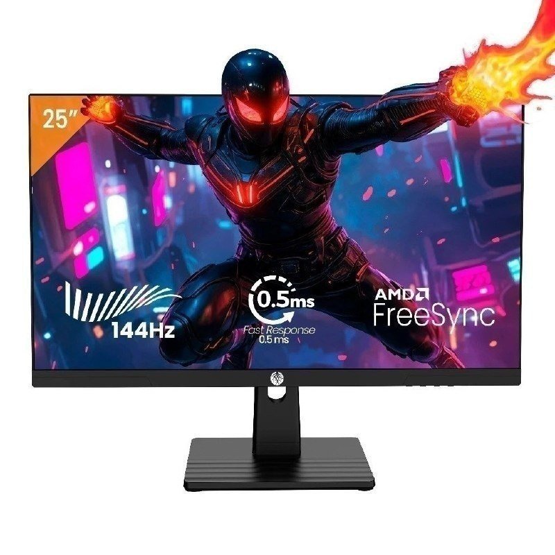 Monitor Gamer Haiz 24.5" IPS 0.5ms FHD 144Hz 🛒