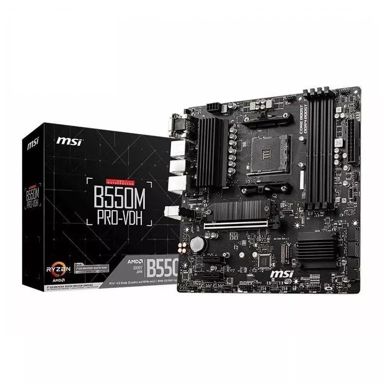 Placa Mãe MSI B550M PRO-VDH 🛒
