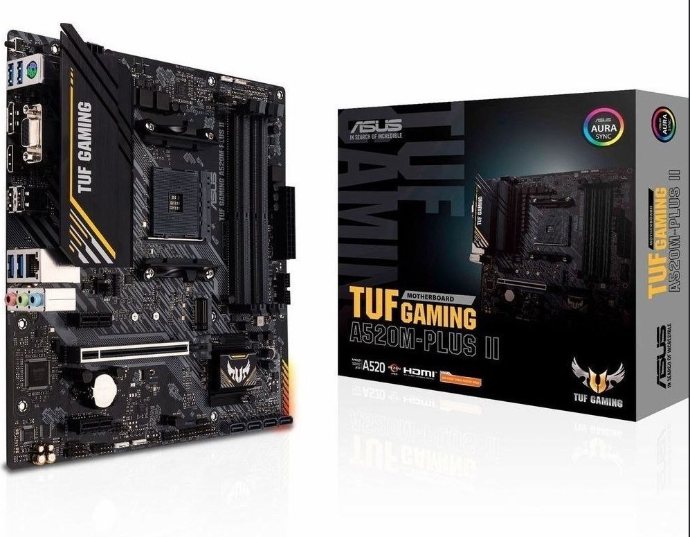 Placa Mãe Asus TUF GAMING A520M-PLUS II 🛒