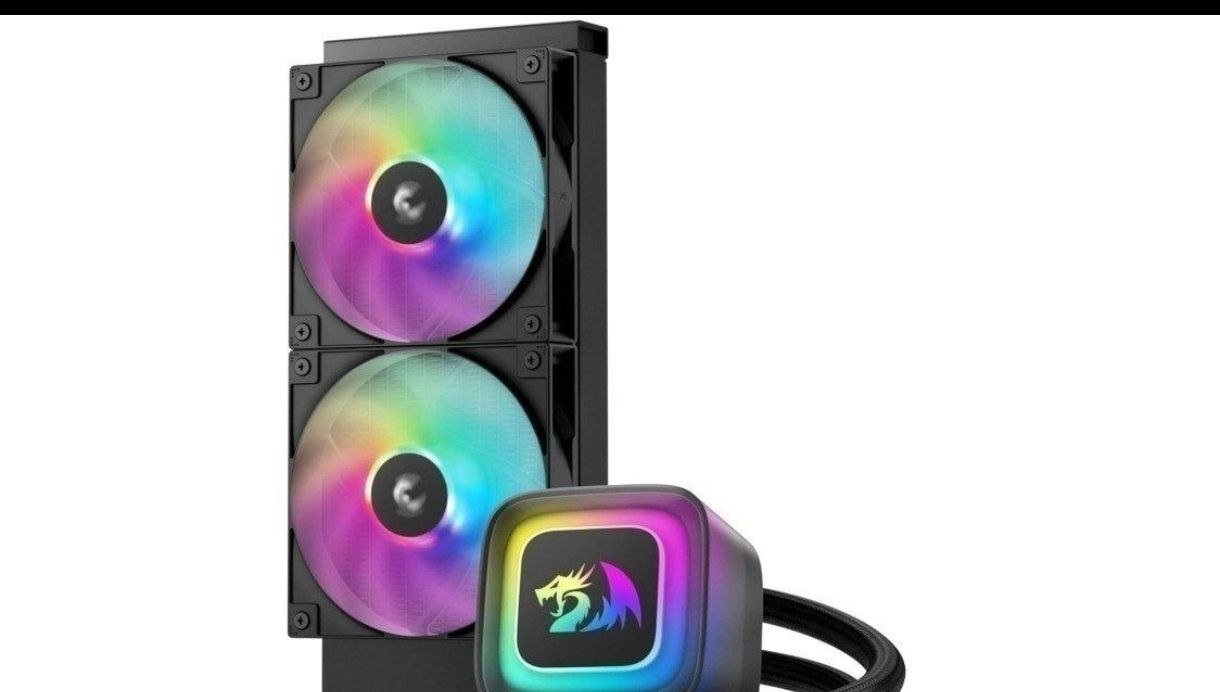Water Cooler GamerStorm X Redragon LE240 RD Preto RGB 🛒