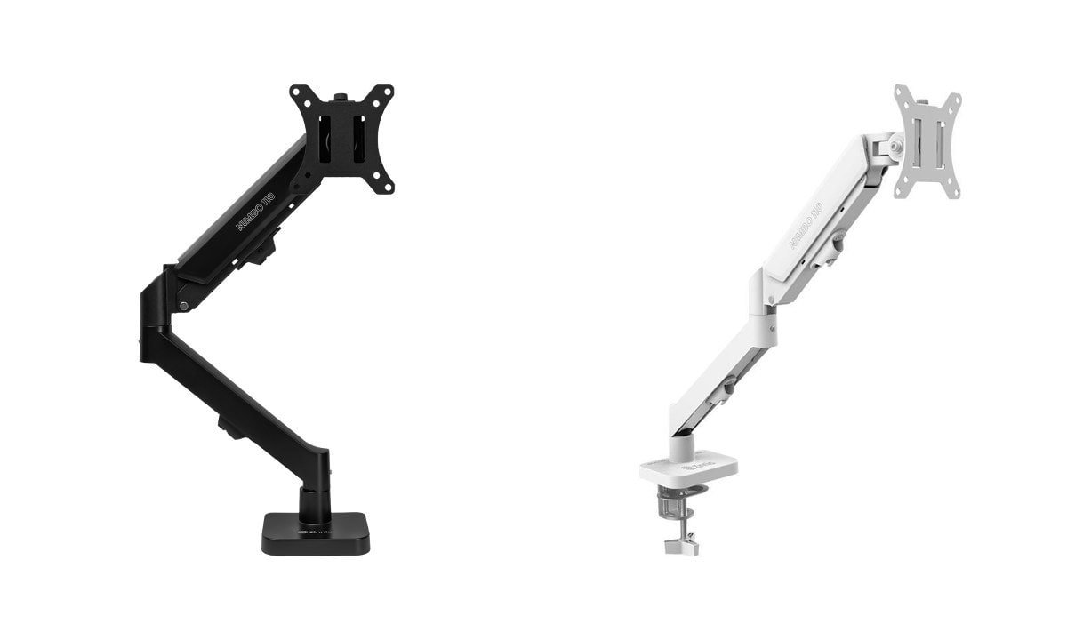 Suporte Articulado Para Monitor 13 a 32 Pistão a Gás Ajustável Zinnia Nimbo 110 Preto 🛒