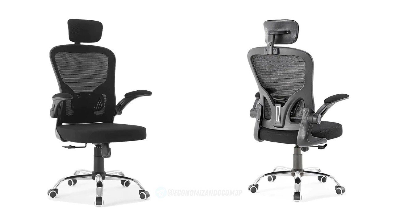 Cadeira Ergonômica de Escritório Giratória Malha Mesh Respirável C310 Best 🛒