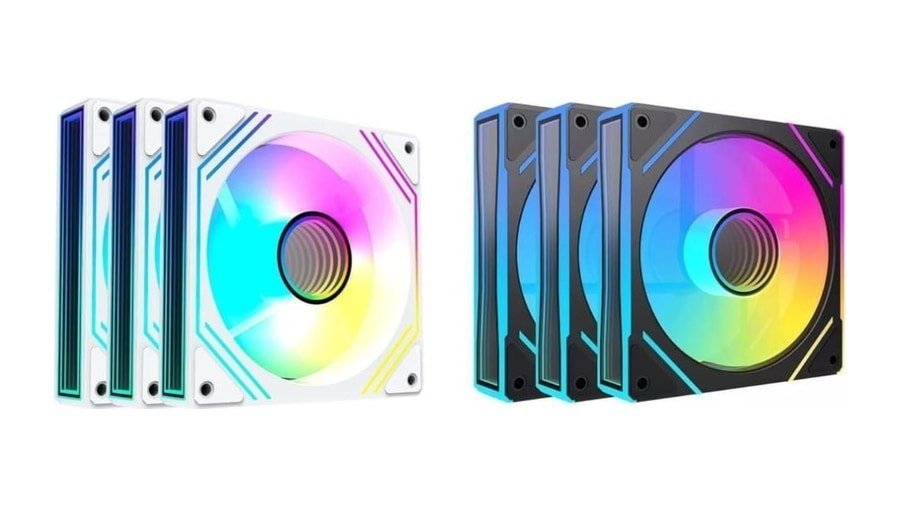 Kit Ventoinhas Acegeek Neon ARGB 3x120mm Branco 🛒