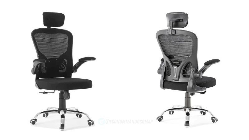 Cadeira Ergonômica de Escritório Giratória Malha Mesh Respirável C310 Best 🛒