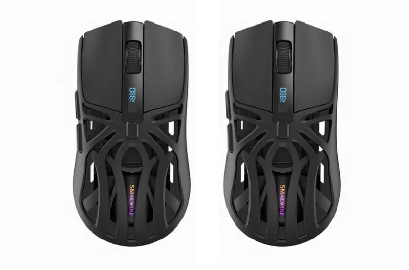 2x Mouse Gamer Sem Fio SMAILWOLF RS8 🛒