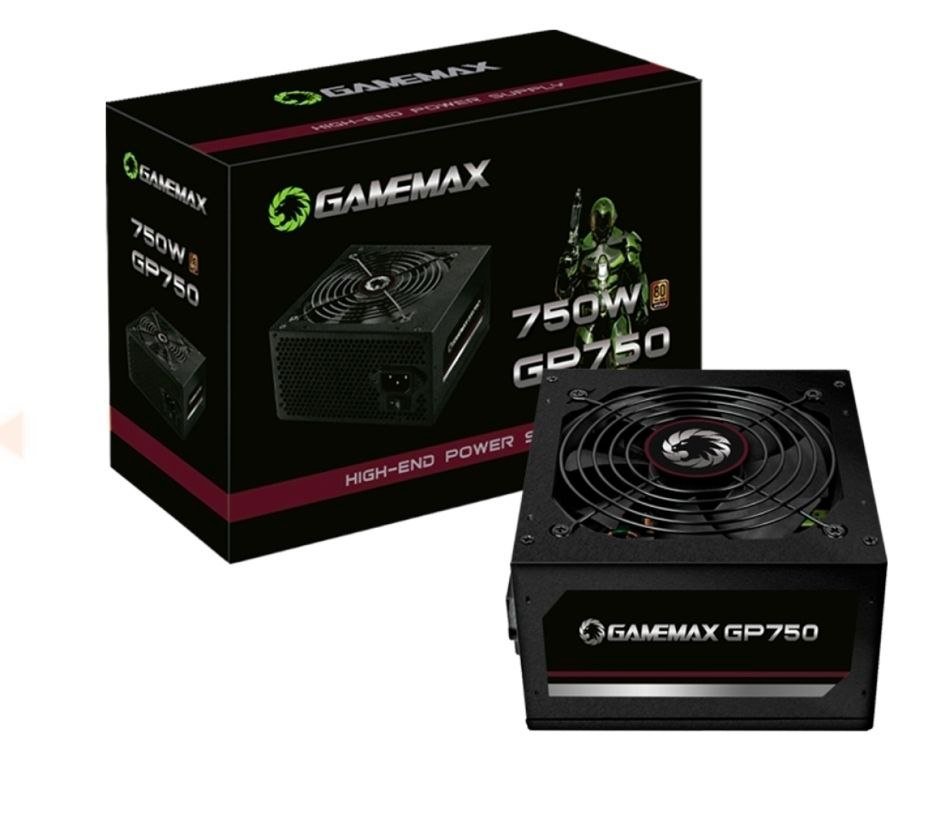 Fonte Gamemax GP750, 750W, 80 Plus Bronze, PFC Ativo 🛒
