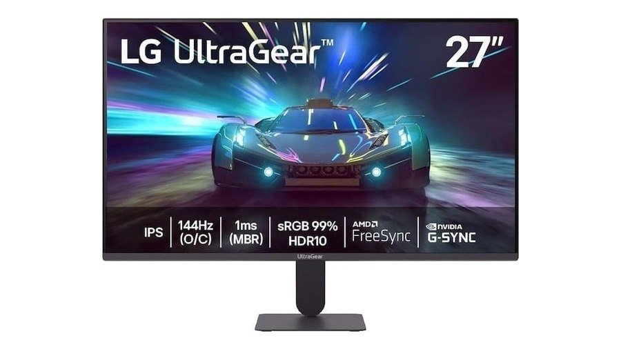 Monitor Gamer 27" UltraGear 27G411A-B 144Hz Full HD 1MS Mbr G-SYNC FreeSync LG 🛒