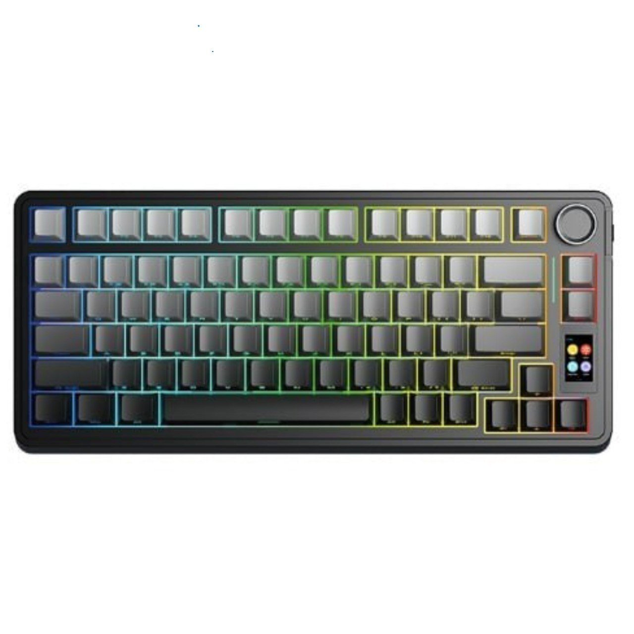 Teclado Mecânico Sem Fio AULA S75Pro 75% RGB TFT 🛒