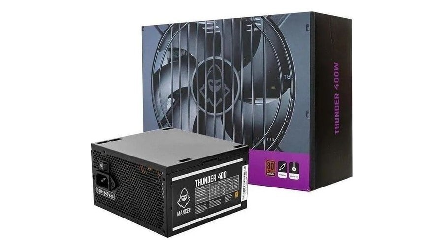 Fonte Mancer Thunder Bronze 80 Plus 400W 🛒