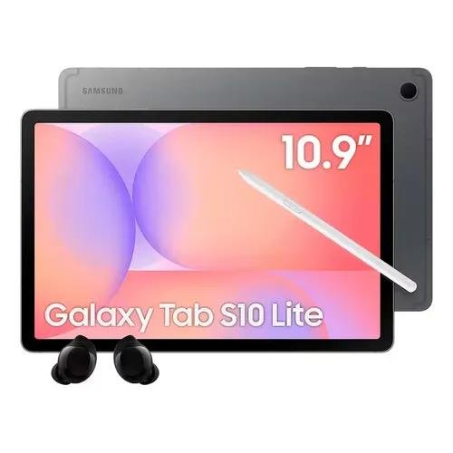 Galaxy Tab S10 Lite, 128GB, Tela 10.9", WIFI, Cinza + Samsung Galaxy Buds Core 🛒