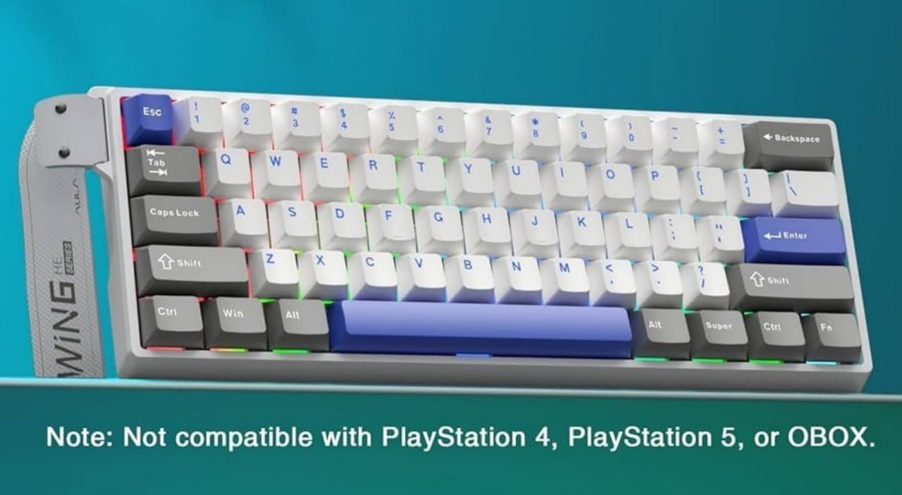 Teclado Magnético Aula WIN60 Max 🖥️