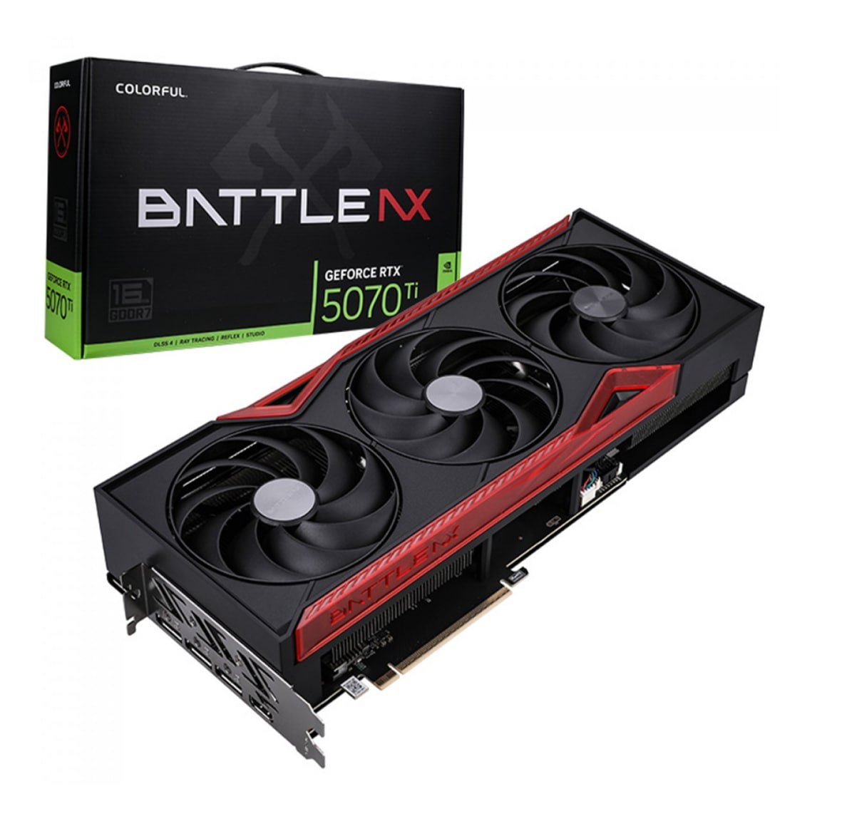 Placa de Vídeo Colorful NVIDIA GeForce RTX 5070 Ti Battle AX, 16GB, GDDR7, DLSS, Ray Tracing 🖥️🎮