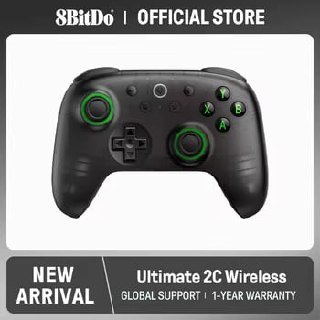 Controle 8BitDo sem fio Ultimate 2C 🕹️
