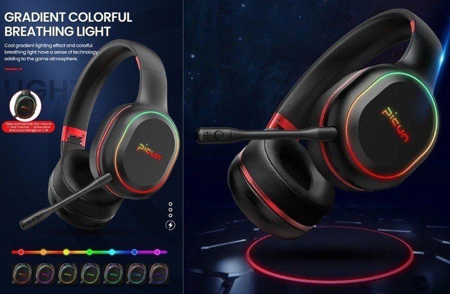 Headset Sem Fio Picun P80X 🛒