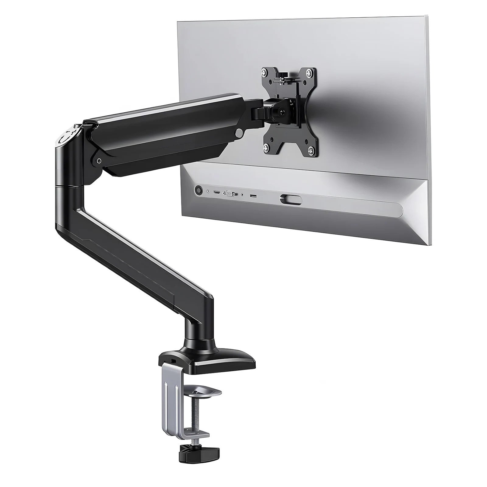 Braço Articulado para Monitor, Suporte Pistão à Gás para Monitor até 10Kg COIBEU, 14-32 polegadas 🖥️