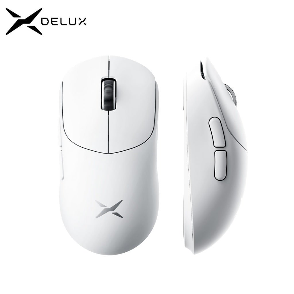 Mouse Gamer Sem Fio Delux M400, 1000Hz, PAW3311 🖱️🎮