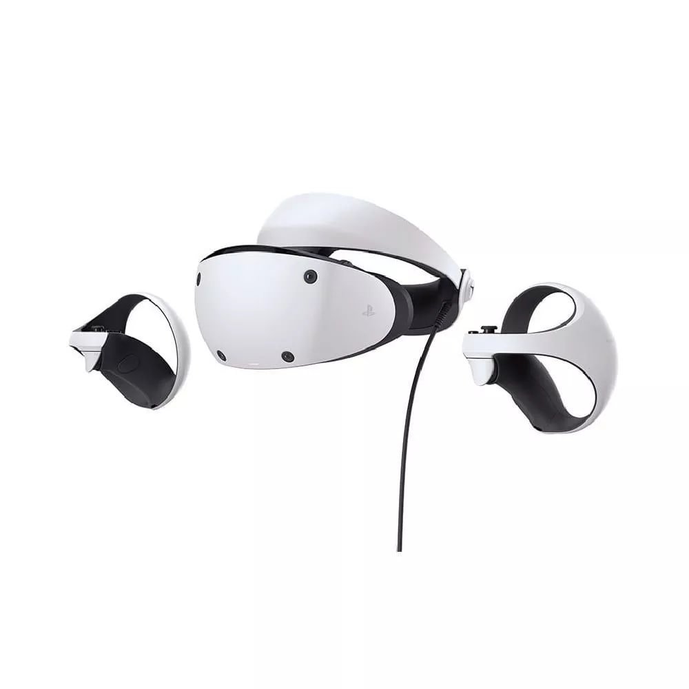 Óculos Realidade Virtual Sony PlayStation VR2 Sense, Tela 4K HDR4, Plataforma PS5, CFI-ZVR1WX Branco/Preto 🕶️🎮