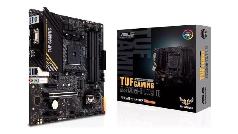 Placa Mãe Asus Tuf Gaming A520m-plus II 90MB17G0-M0EAY0 🖥️