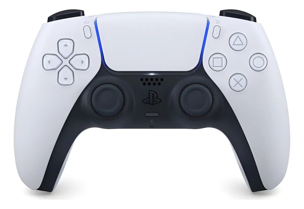 Controle Joystick Sem Fio Sony Playstation Dualsense Branco 🕹️