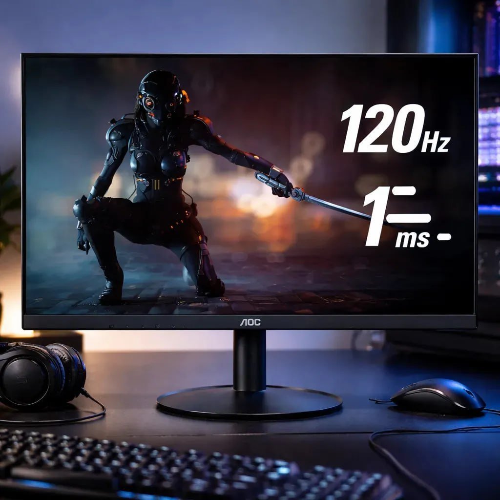 Monitor Gamer Aoc 21.5'' Full Hd Gaming 120hz 1ms 🖥️🎮
