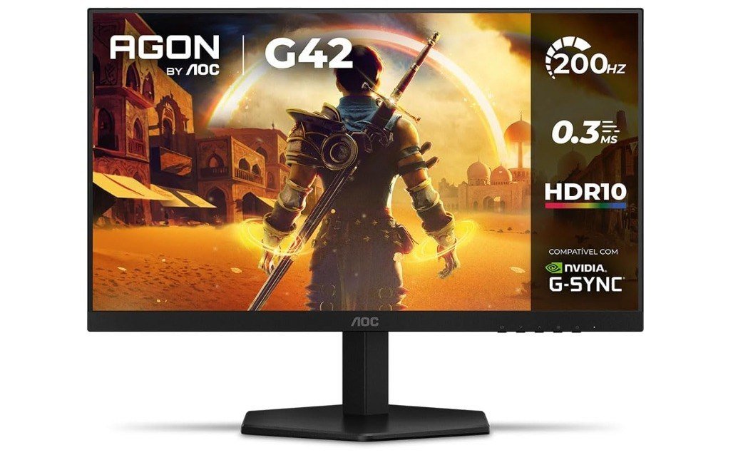 MONITOR GAMER AOC AGON G42 24" 200Hz 0,3ms IPS 24G42HE 🖥️🎮
