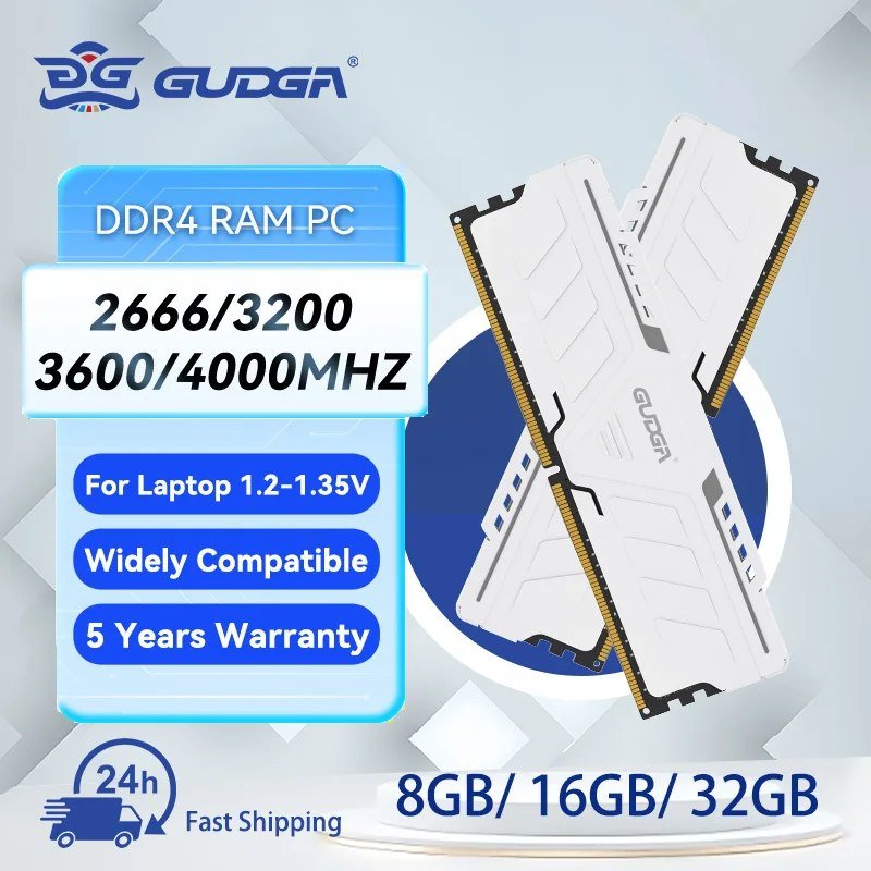 Memória Ram Gudga 8GB DDR4 3200MHz AMD/Intel 🖥️