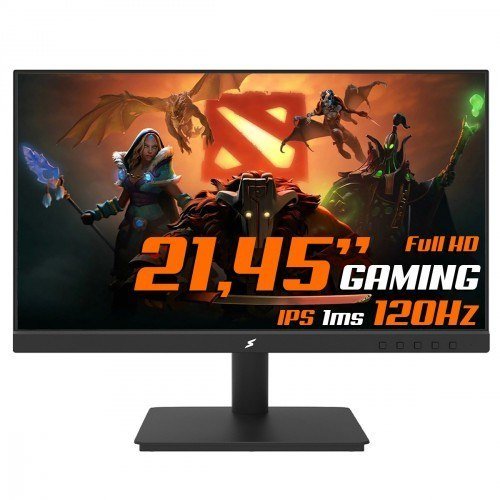 Monitor Gamer SuperFrame Ace, 21.45 Pol, Full HD, IPS, 120Hz, 1ms 🖥️🎮